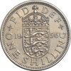سکه 1 شیلینگ 1956 (سپر انگلیس) الیزابت دوم - EF40 - انگلستان