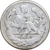 سکه 2000 دینار 1324 تصویری - VF35 - مظفرالدین شاه