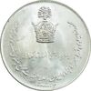 مدال نقره جشن تاجگذاری 1346 - MS64 - محمد رضا شاه