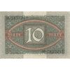 اسکناس 10 مارک 1920 جمهوری وایمار - تک - AU - آلمان