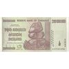 اسکناس 200000000 دلار 2008 جمهوری - تک - AU - زیمبابوه
