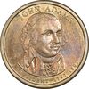 سکه یک دلار 2007D ریاست جمهوری جان آدامز - AU58 - آمریکا