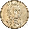 سکه یک دلار 2007D ریاست جمهوری جان آدامز - MS61 - آمریکا