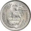 سکه 1 ریال 1354 تصویری یادبود فائو - MS61 - محمد رضا شاه