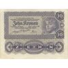 اسکناس 10 کرون 1922 جمهوری اول - تک - EF - اتریش