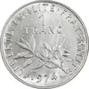 سکه 1 فرانک 1974 جمهوری پنجم - MS61 - فرانسه