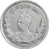 سکه 1000 دینار 1327/6 سورشارژ تاریخ - تصویری - EF45 - محمد علی شاه