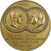 مدال برنز شاه و نیکسون - با جعبه فابریک - UNC - محمد رضا شاه