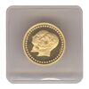 مدال طلا 2.5 گرمی بانک ملی - با پلمپ فابریک - PF66 - محمد رضا شاه