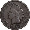 سکه 1 سنت 1893 سرخپوستی - EF40 - آمریکا