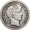 سکه 1 دایم 1913 باربر - EF40 - آمریکا سکه 1 دایم 1913 باربر - EF40 - آمریکا