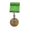 مدال برنز بپاداش خدمت - با جعبه و روبان فابریک - UNC - رضا شاه