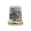 انگشتانه چینی قدیمی با طرح تانک - کد 007050 انگشتانه چینی قدیمی با طرح تانک - کد 007050