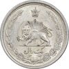 سکه 1 ریال 1313/2 - سورشارژ تاریخ نوع دو - MS62 - رضا شاه
