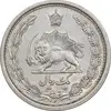 سکه 1 ریال 1313 - 3 تاریخ کج - AU50 - رضا شاه