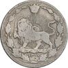 سکه 100 دینار 1307 نیکل - VF30 - رضا شاه