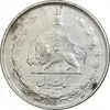 سکه 1 ریال 1322 نقره - VF30 - محمد رضا شاه