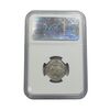 سکه 100 دینار 1321/19 سورشارژ تاریخ -  MS65 - مظفرالدین شاه