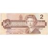 اسکناس 2 دلار 1986 الیزابت دوم - تک - VF - کانادا