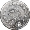 سکه 500 دینار 1307 سفر فرنگ - VF - ناصرالدین شاه