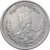 سکه 2000 دینار 1323 تصویری - EF40 - مظفرالدین شاه
