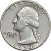 سکه کوارتر دلار 1954 واشنگتن - EF45 - آمریکا سکه کوارتر دلار 1954 واشنگتن - EF45 - آمریکا