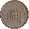 سکه 1 پنی 1974 الیزابت دوم - EF45 - انگلستان