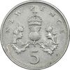 سکه 5 نیو پنس 1978 الیزابت دوم - EF45 - انگلستان