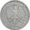 سکه 1 مارک 1950F جمهوری فدرال - EF45 - آلمان