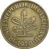 سکه 10 فینیگ 1970F جمهوری فدرال - EF45 - آلمان