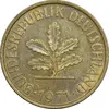 سکه 10 فینیگ 1971J جمهوری فدرال - EF45 - آلمان