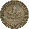 سکه 10 فینیگ 1950G جمهوری فدرال - EF45 - آلمان