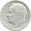 سکه 1 دایم 1946D روزولت - VF30 - آمریکا