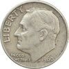 سکه 1 دایم 1960D روزولت - VF35 - آمریکا
