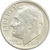 سکه 1 دایم 1963D روزولت - MS62 - آمریکا