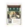 مجموعه سکه 1 دایم 1954 روزولت با تمبر 1986 - آمریکا