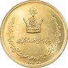 مدال طلا تاجگذاری 1346 - MS64 - محمد رضا شاه