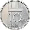 سکه 10 سنت 2000 بئاتریکس - MS63 - هلند