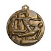 مدال آویز ورزشی برنز ژیمناستیک آقایان - EF - محمد رضا شاه