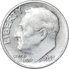 سکه 1 دایم 1957D روزولت - EF45 - آمریکا