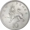 سکه 10 نیو پنس 1969 الیزابت دوم - EF45 - انگلستان