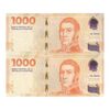 اسکناس 1000 پزو بدون تاریخ (2023-2024) جمهوری فدرال - جفت - UNC64 - آرژانتین