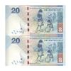 اسکناس 20 دلار 2010 منطقه ویژه اداری - جفت - UNC63 - هنگ کنگ