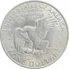 سکه یک دلار 1971D آیزنهاور - AU50 - آمریکا