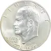 سکه نقره یک دلار 1976 جشن دویست سالگی آمریکا - MS64 - آمریکا
