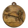 مدال آویز ورزشی برنز پینگ پنگ - AU - محمد رضا شاه مدال آویز ورزشی برنز پینگ پنگ - AU - محمد رضا شاه