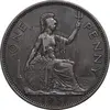 سکه 1 پنی 1937 جرج ششم - EF40 - انگلستان