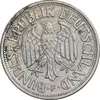سکه 1 مارک 1954F جمهوری فدرال - EF45 - آلمان