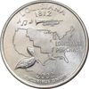 سکه کوارتر دلار 2002D ایالتی - لوئیزیانا - MS62 - آمریکا