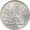 سکه کوارتر دلار 2001D ایالتی - ورمونت - MS63 - آمریکا